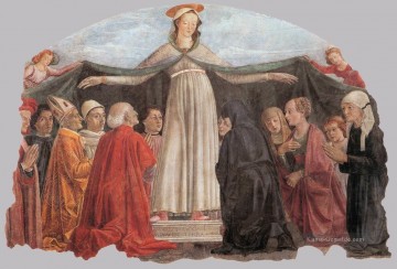  flore - Madonna Of Mercy Florenz Renaissance Domenico Ghirlandaio